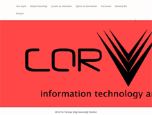 Tablet Screenshot of corvues.com